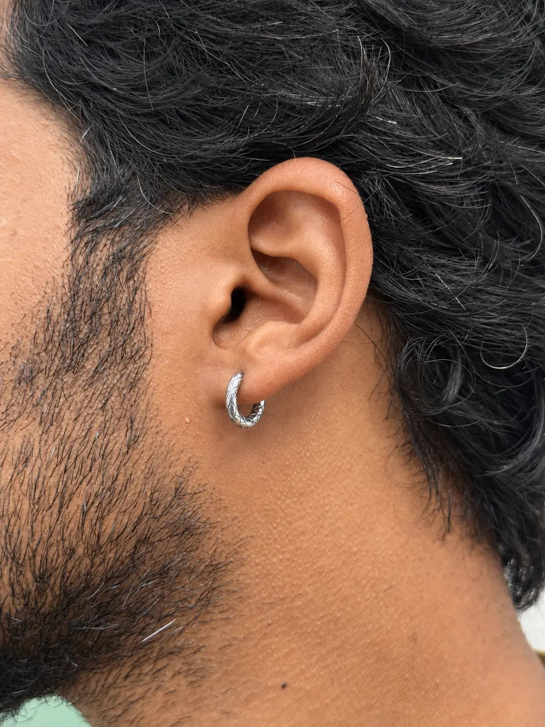 Serpent Hoop Earring (Pair)