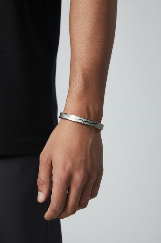 Chevron Peak Bangle