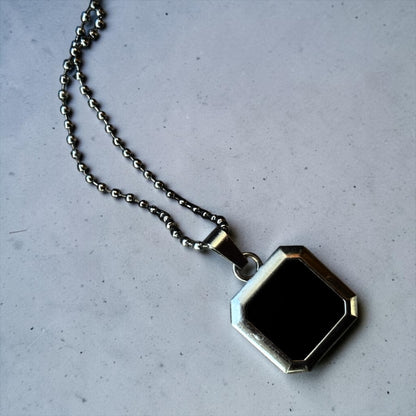 Octagon Onyx Pendant