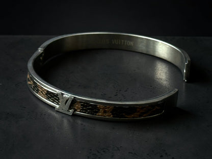 Gold Leopard Bangle