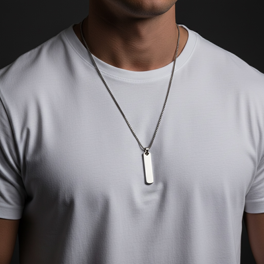 Silver Sleek Pendant