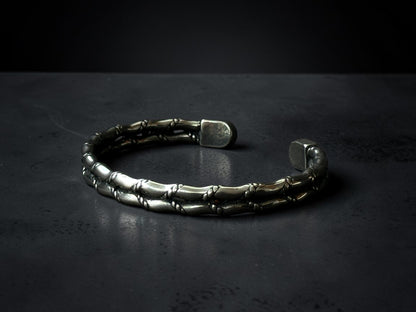 Silver Segmented Cuff