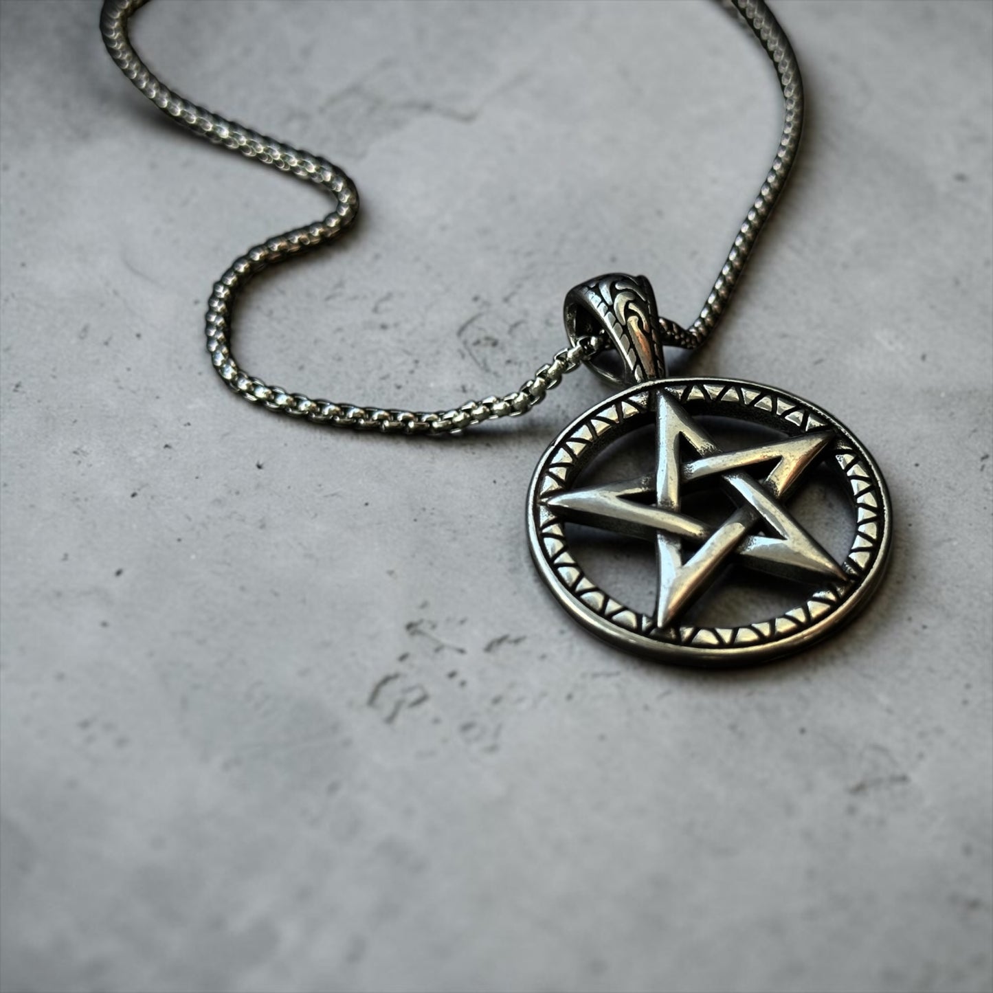 Silver Pentagram Pendant