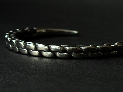 Silver Dragon-Scale Cuff