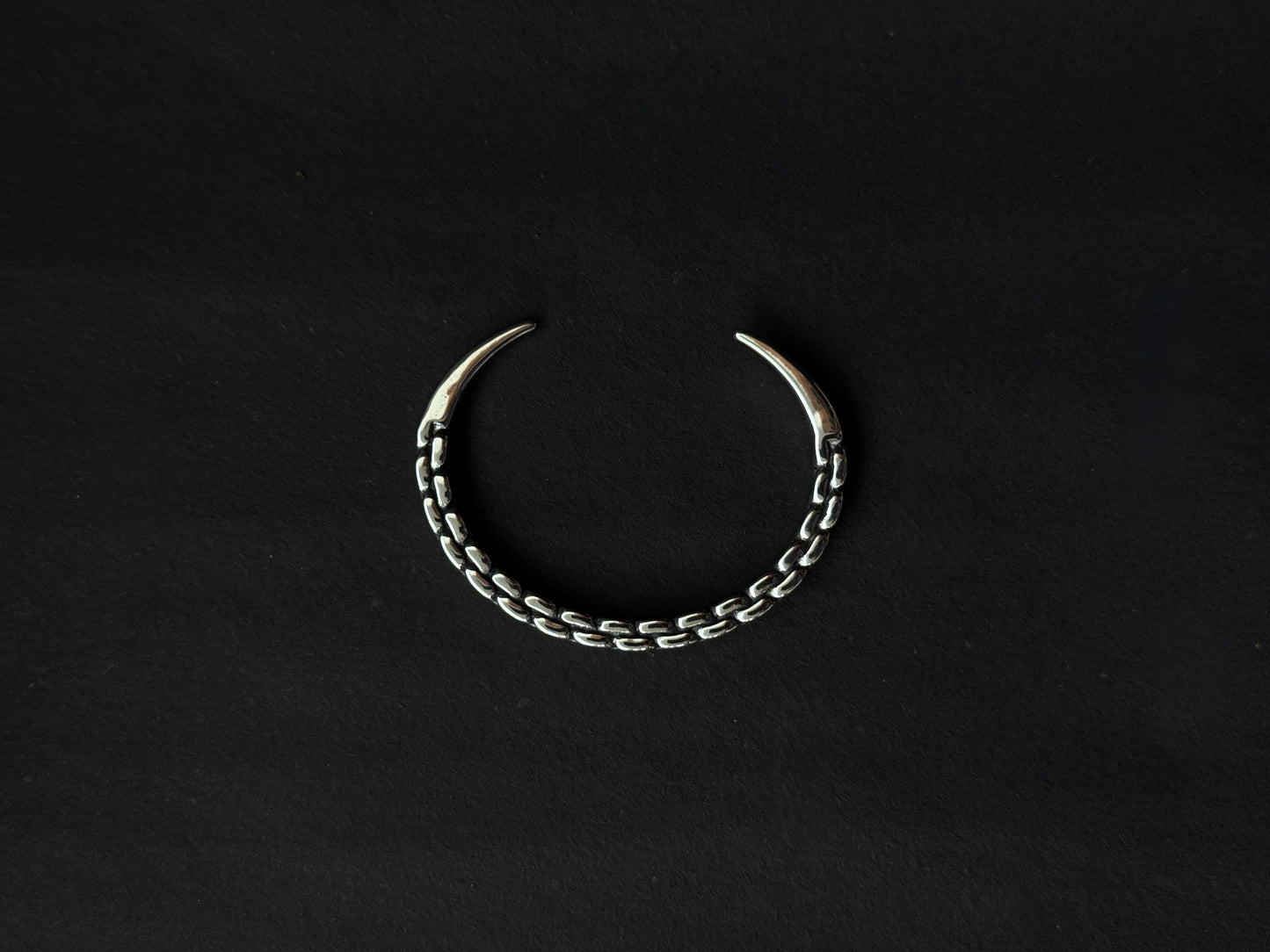 Silver Dragon-Scale Cuff