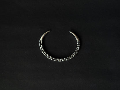 Silver Dragon-Scale Cuff