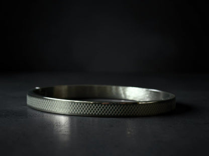 Diamond-Cut Bangle