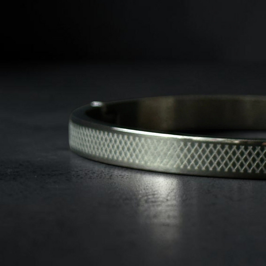 Diamond-Cut Bangle