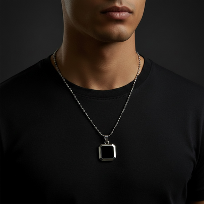 Octagon Onyx Pendant