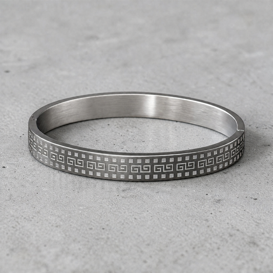 Grid Key Bangle