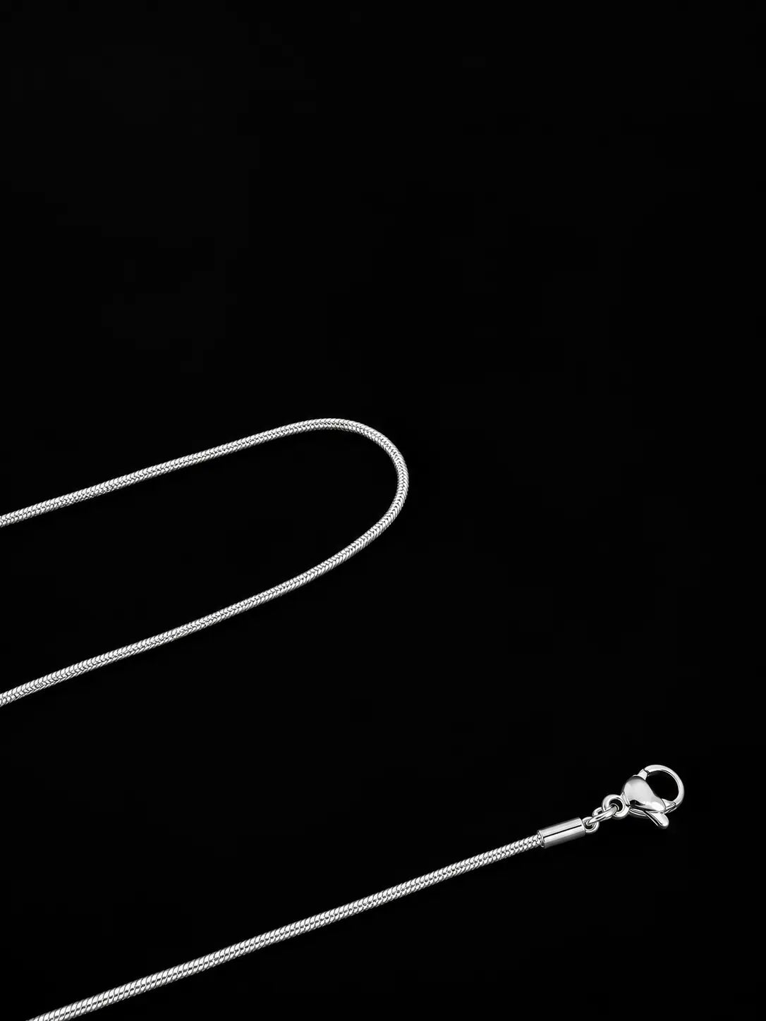 1 mm Silver Chain
