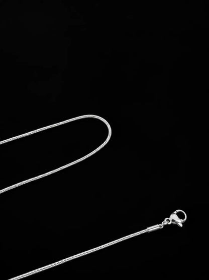1 mm Silver Chain