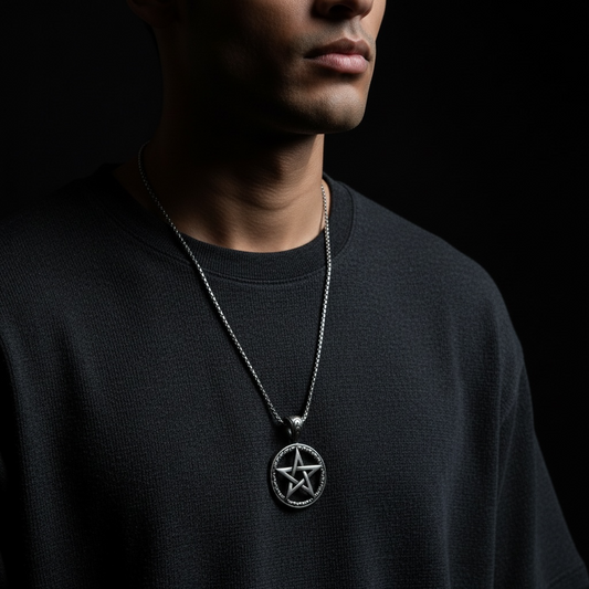 Silver Pentagram Pendant