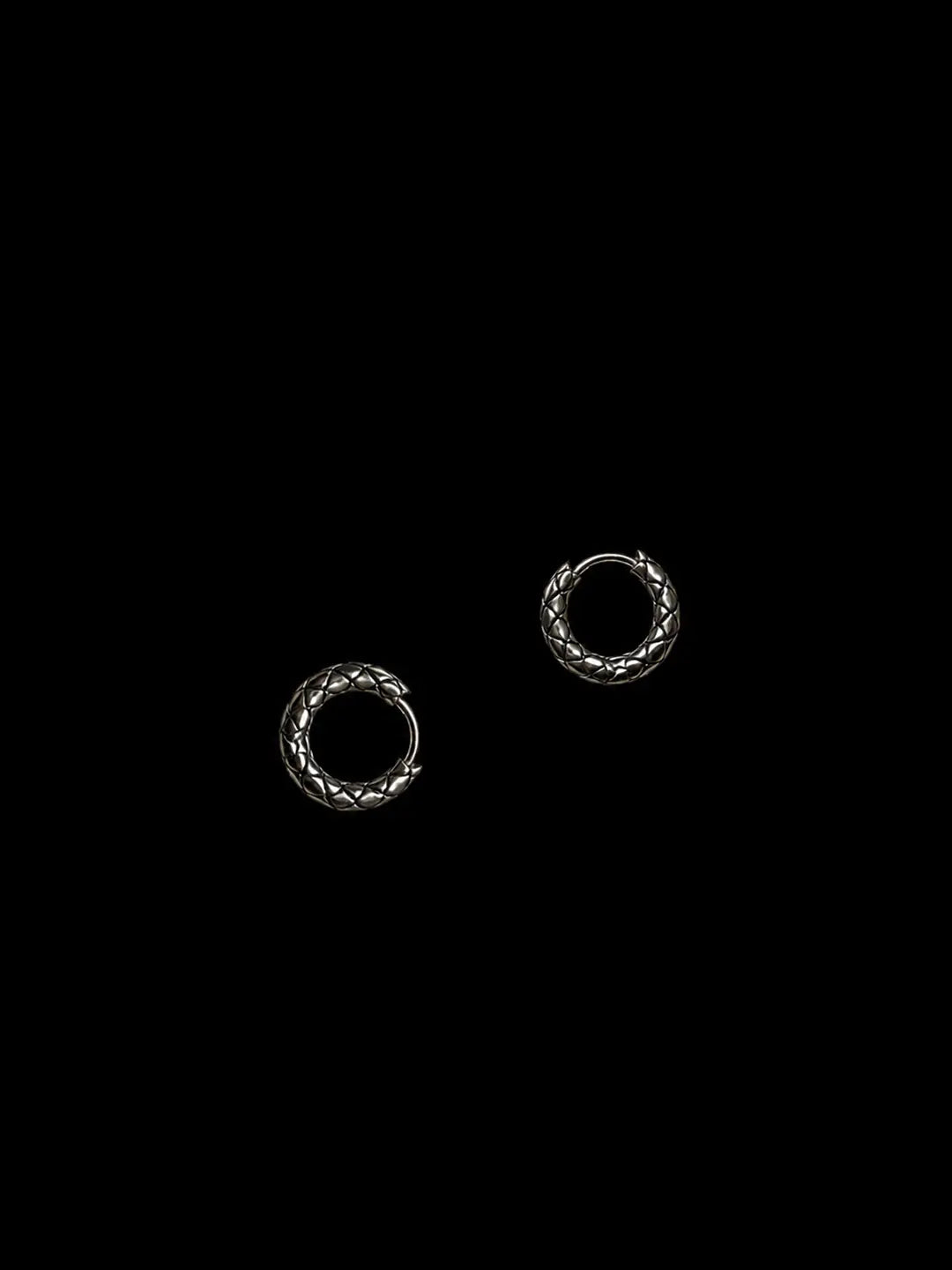 Serpent Hoop Earring (Pair)