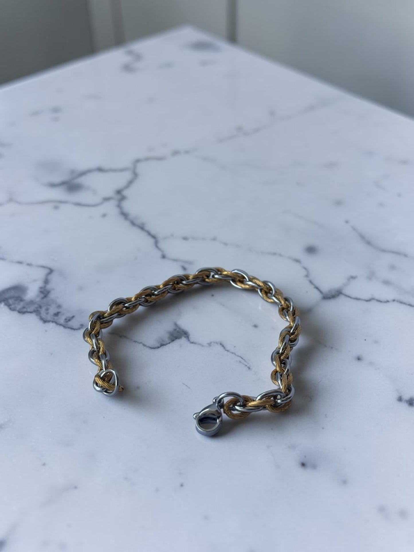 Silvery Gold Bracelet