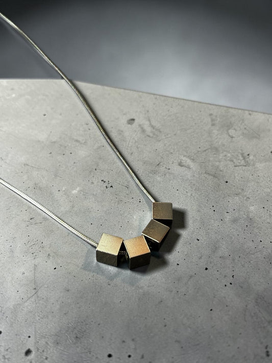 Silver Quad Cube