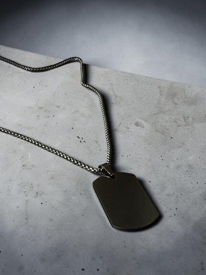 Silver Dog Tag