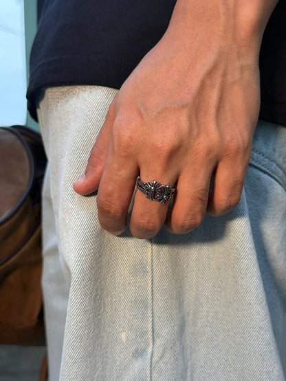 Twin Cross Ring