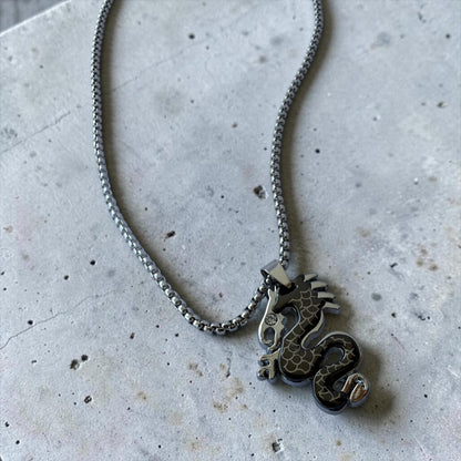 Silver Dragon Totem