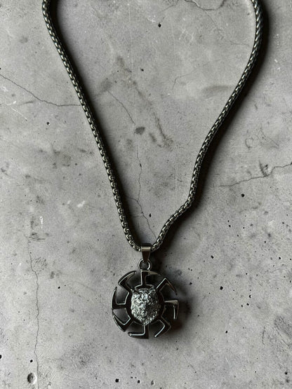 Silver Wolf Pendant