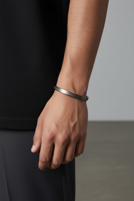 Metro Grid Bangle
