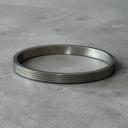 Brick Grid Bangle