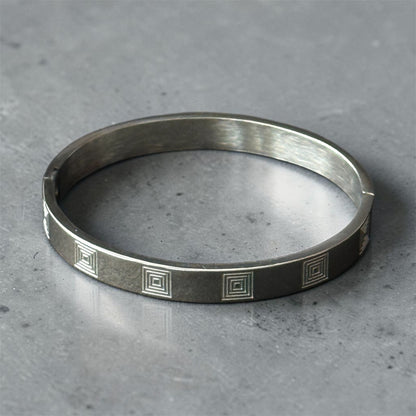 Square Motif Bangle