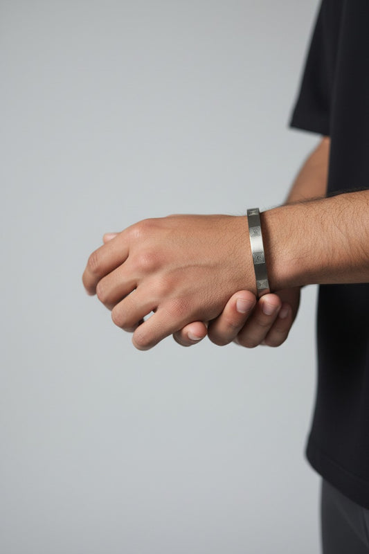 Square Motif Bangle