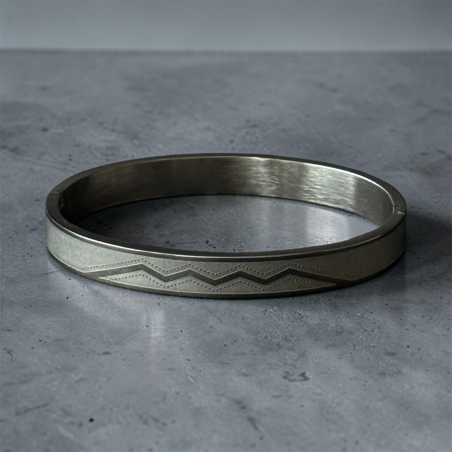 Chevron Peak Bangle