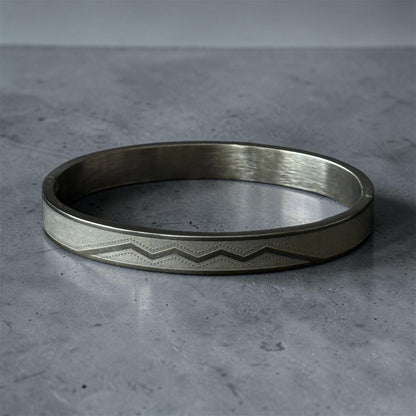 Chevron Peak Bangle