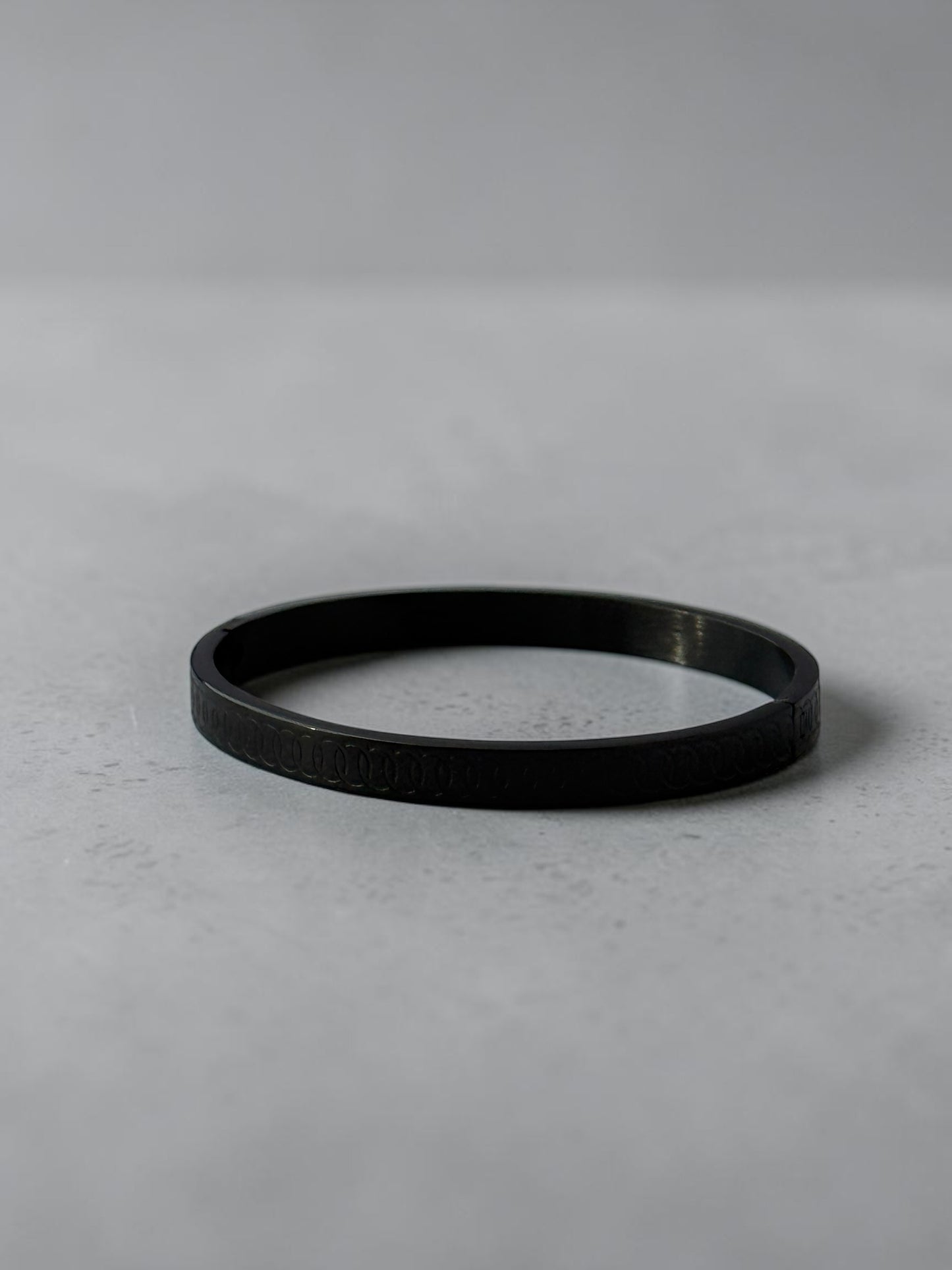 Obsidian Ripple Bracelet