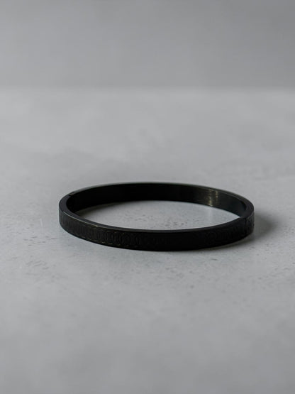 Obsidian Ripple Bracelet